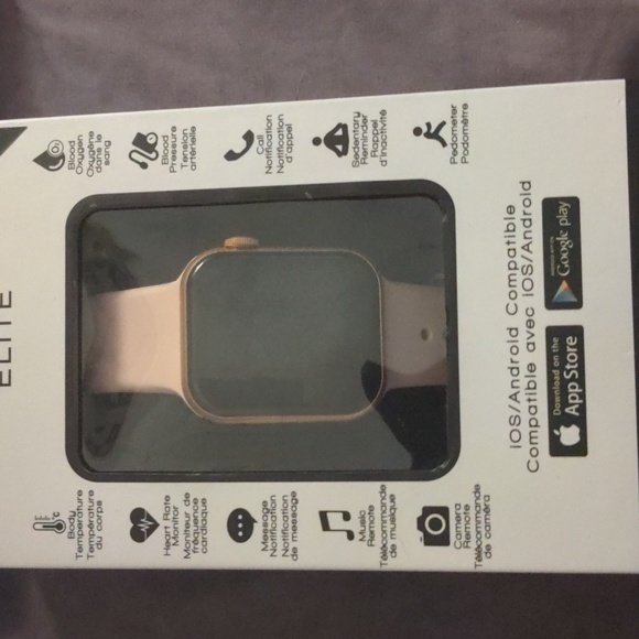 iTIME ELITE NIB Heart Rate, Blood Pressure, Pedometer, Call, Music & More Watch - Picture 2 of 16